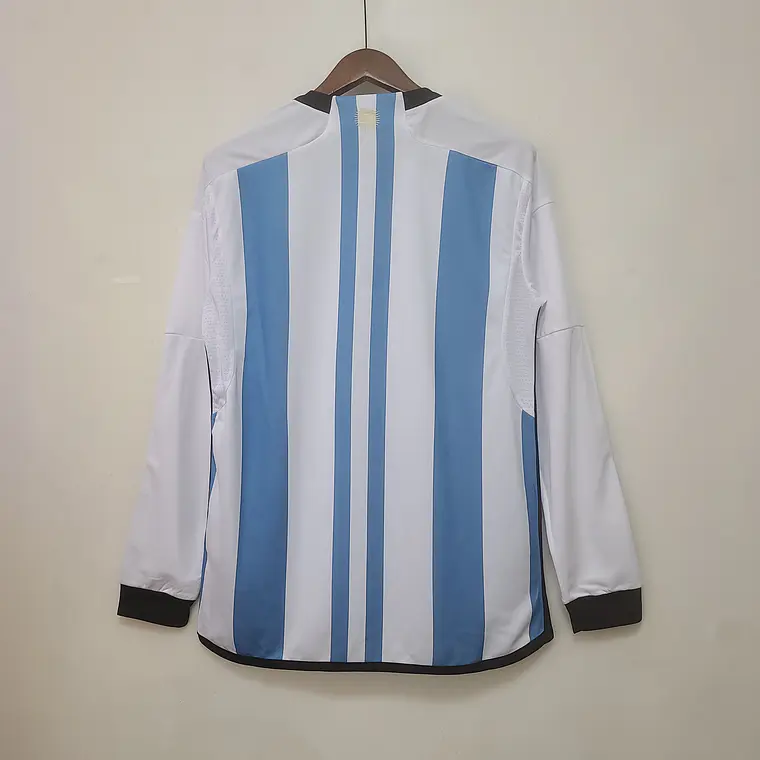Argentina Home Mundial 2022 Manga Longa 3