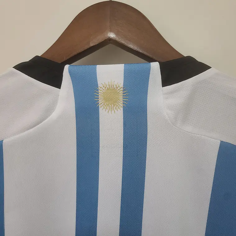 Argentina Home Mundial 2022 Manga Longa 9