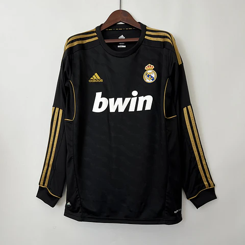Real Madrid Away 11/12 Manga Longa 