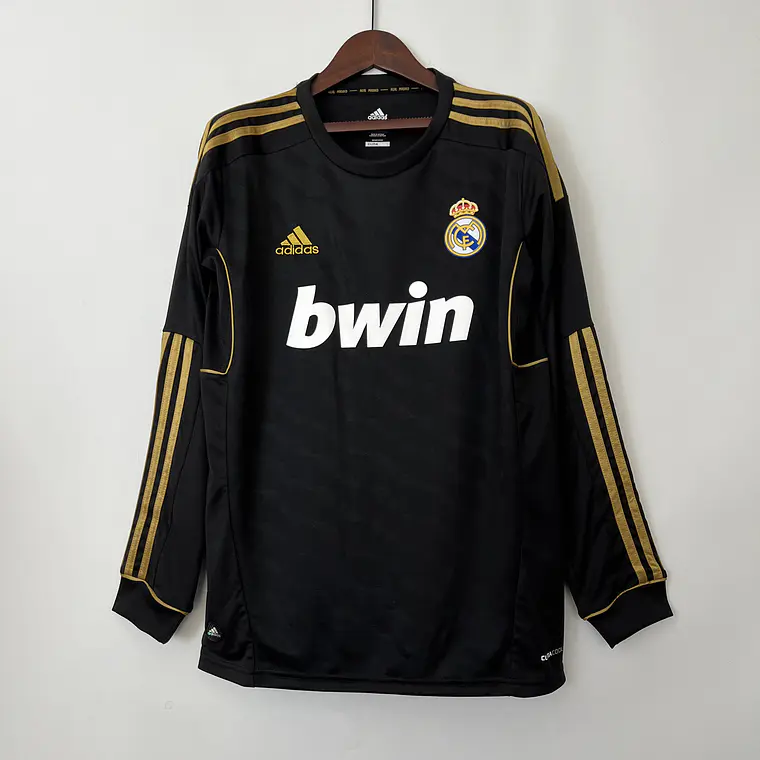 Real Madrid Away 11/12 Manga Longa  1