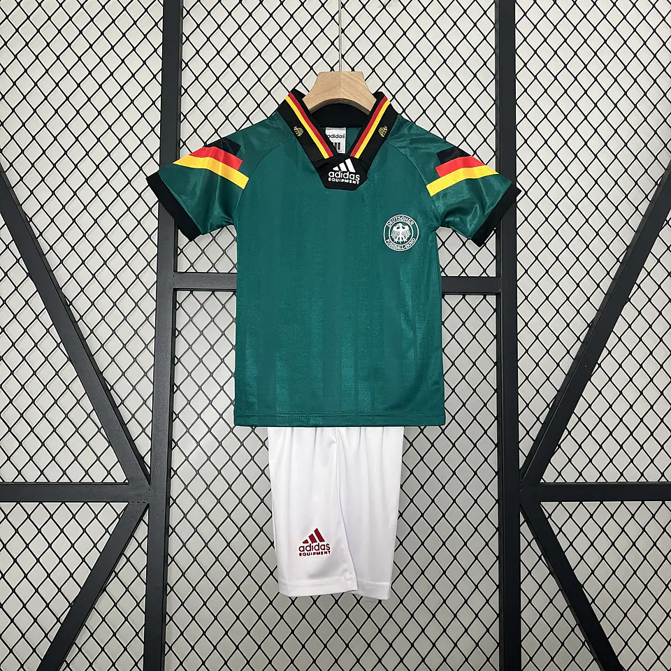 Alemanha Away 1992 Kit Criança 1