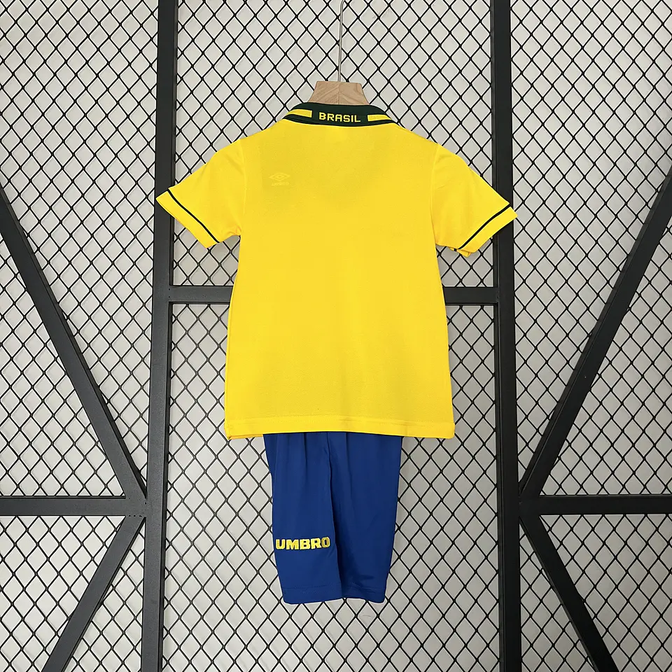 Brasil Home 93/94 Kit Criança 4