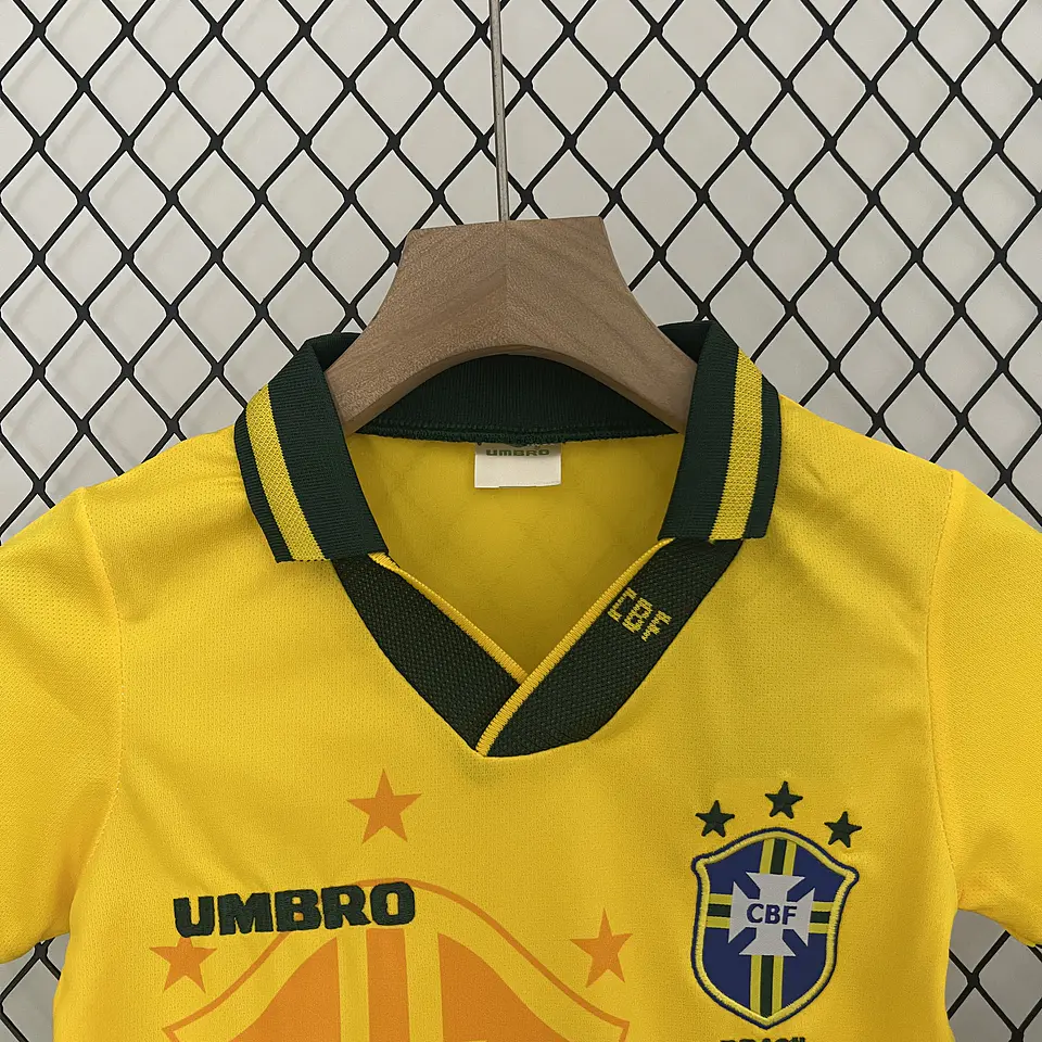 Brasil Home 93/94 Kit Criança 3