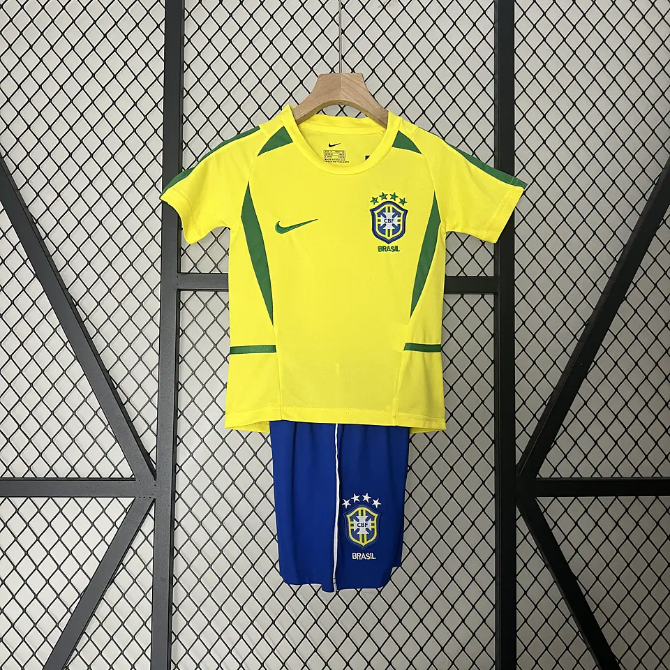 Brasil Home 2002 Kit Criança 2