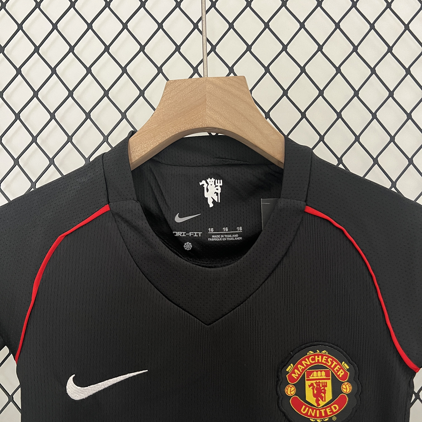 Manchester United Third 07/08 Kit-Criança 2