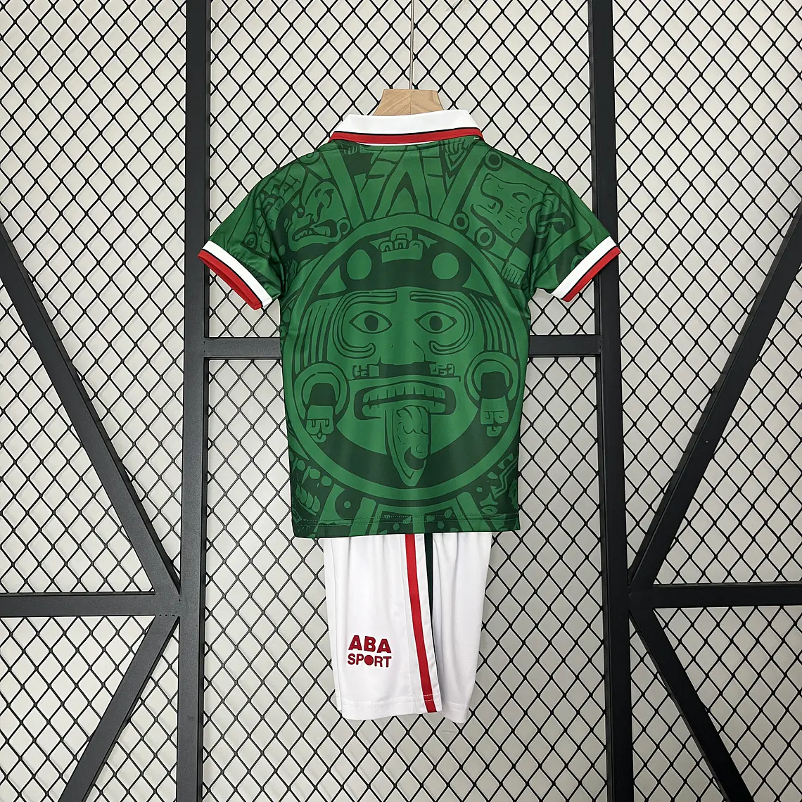 México Home 1998 Kit-Criança 4