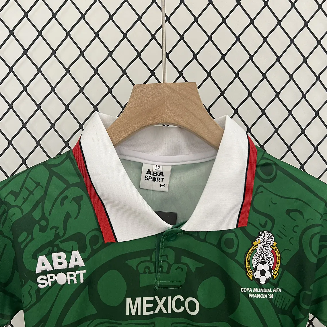 México Home 1998 Kit-Criança 3