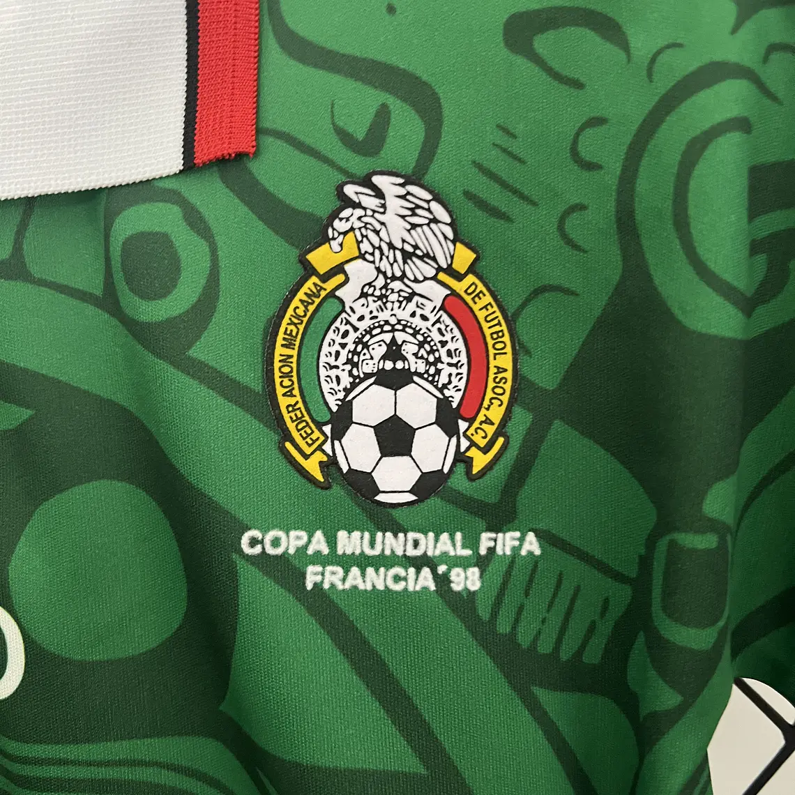 México Home 1998 Kit-Criança 7