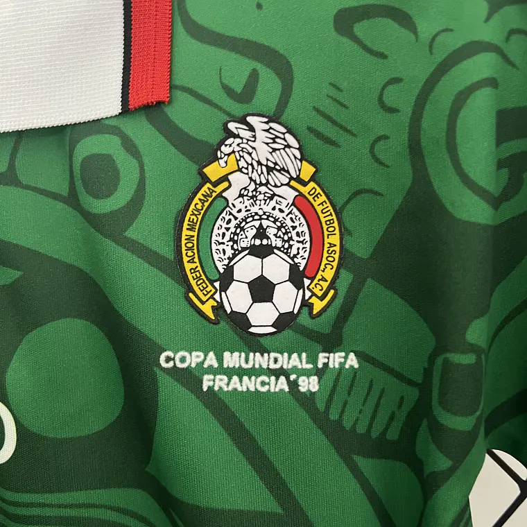 México Home 1998 Kit-Criança 7