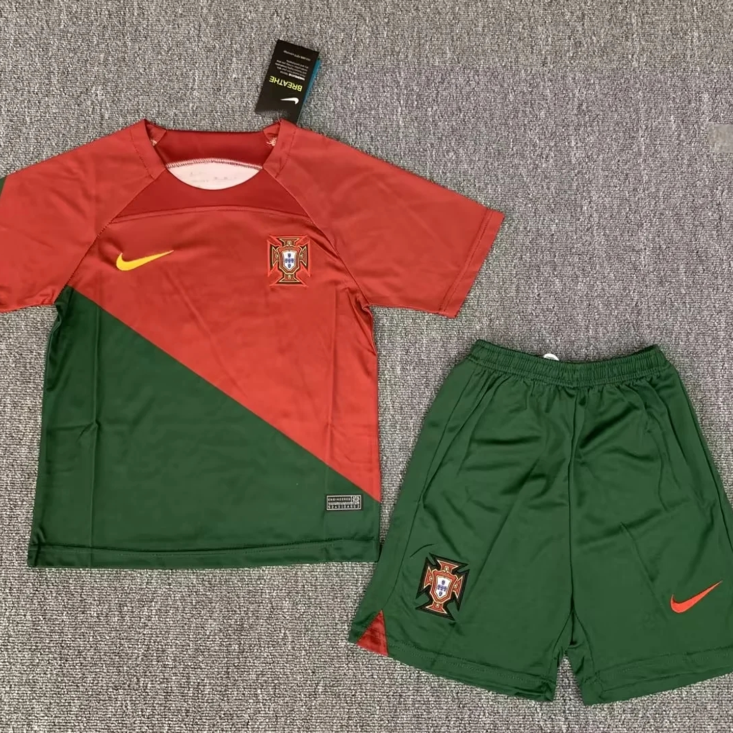 Portugal Home Home 2022 Kit-Criança 1