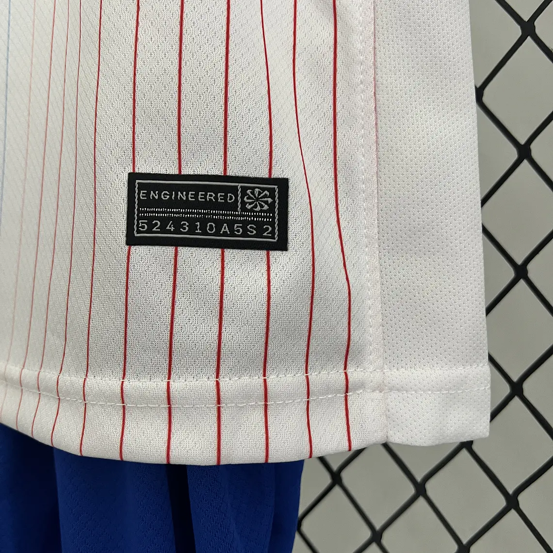 França Away Euro 2024 Kit Criança 6