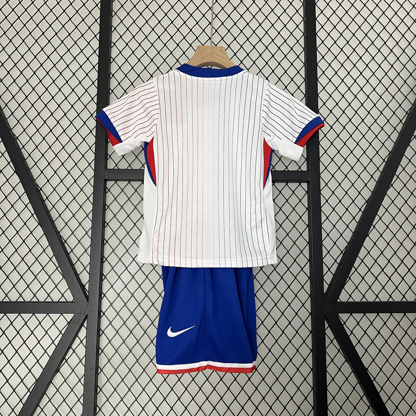 França Away Euro 2024 Kit Criança 3