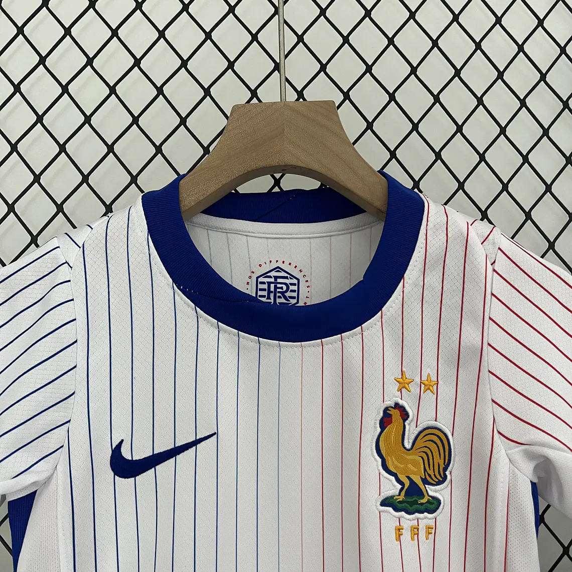 França Away Euro 2024 Kit Criança 4