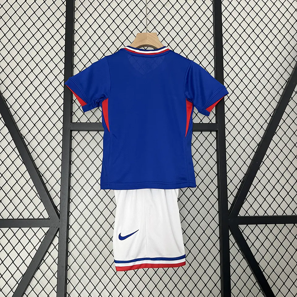 França Home Euro 2024 Kit Criança 3