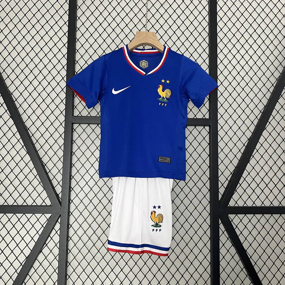 França Home Euro 2024 Kit Criança 2