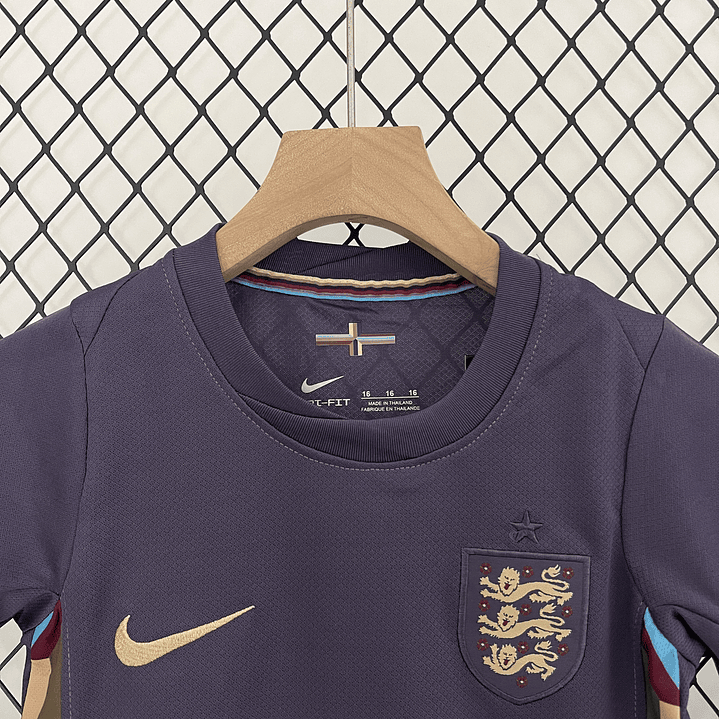 Inglaterra Away Euro 2024 Kit Criança 3