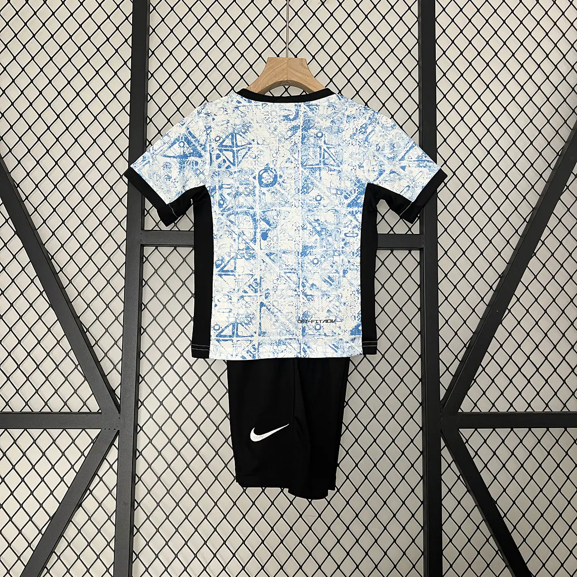 Portugal Away Euro 2024 Kit Criança 3