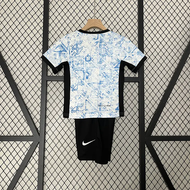 Portugal Away Euro 2024 Kit Criança 3