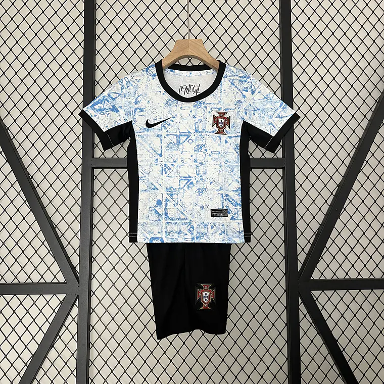Portugal Away Euro 2024 Kit Criança 2