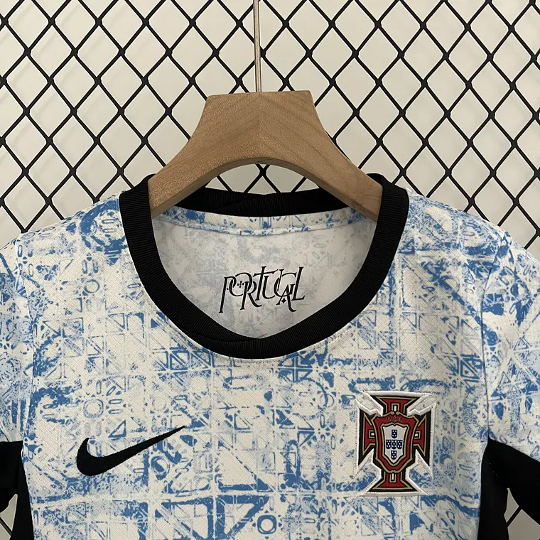 Portugal Away Euro 2024 Kit Criança 4