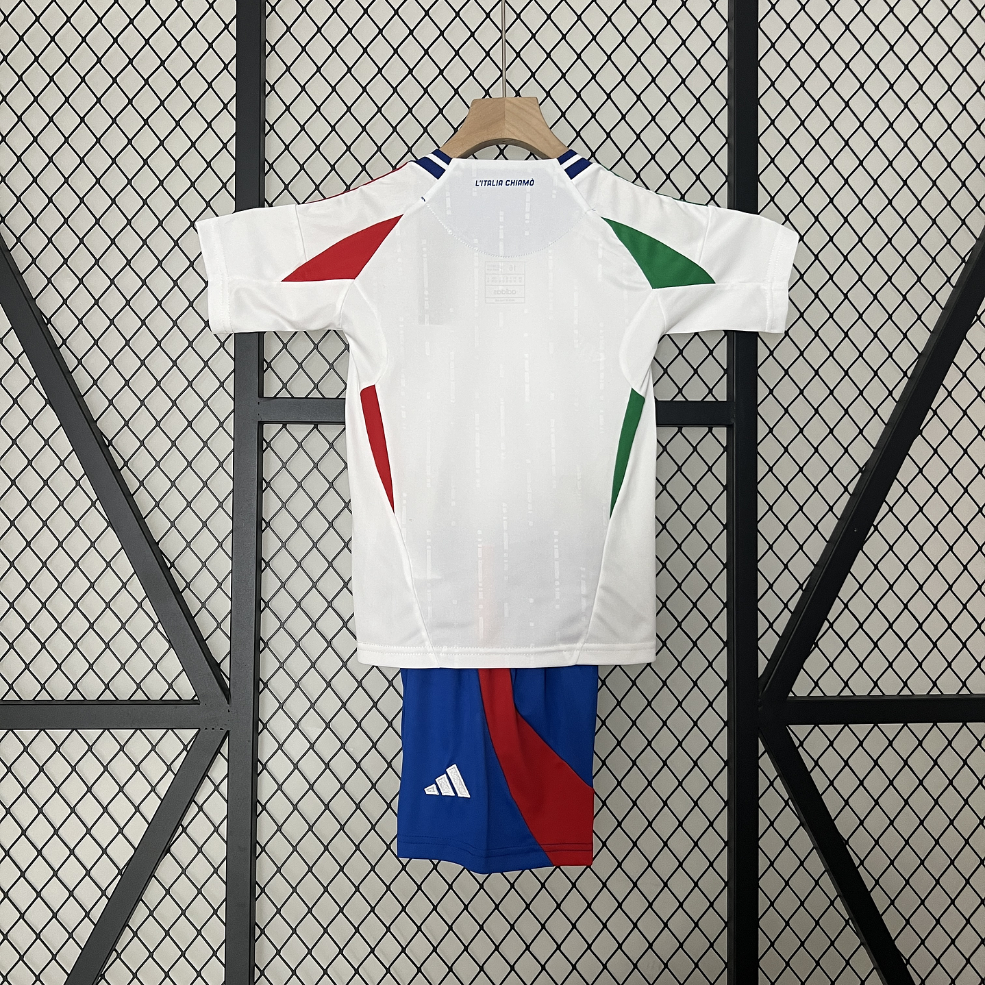 Itália Away 2024 Kit-Criança 3