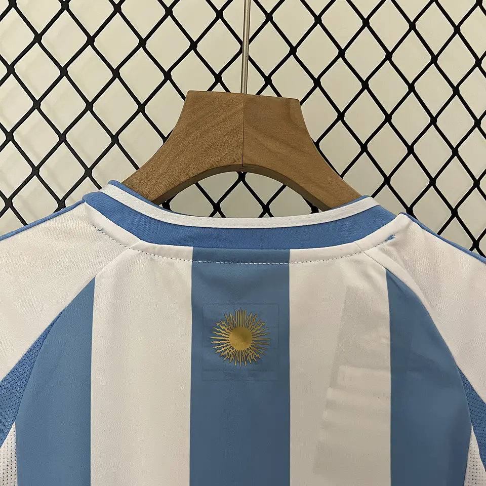 Argentina Home 2024 Kit Criança 8