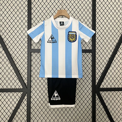 Argentina Home 1986 Kit Criança
