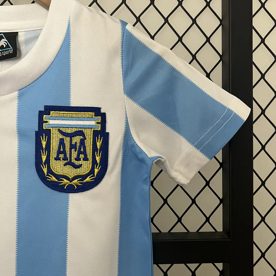 Argentina Home 1986 Kit Criança 3