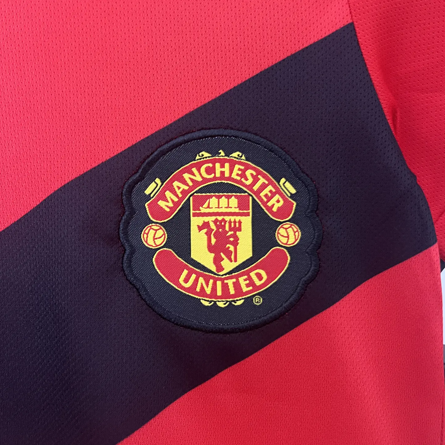 Manchester United Home 09/10 Kit Criança 6