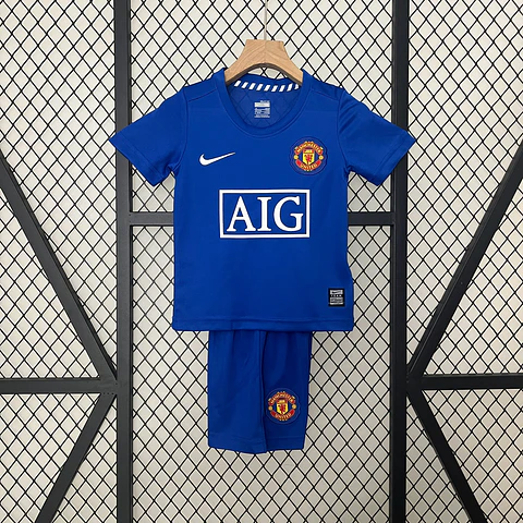 Manchester United Third 08/09 Kit Criança