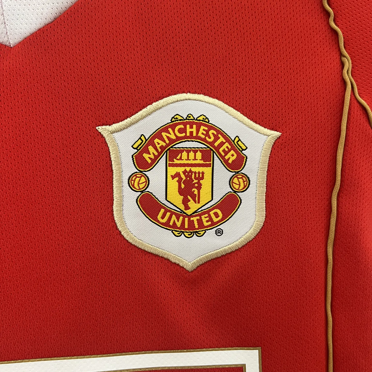 Manchester United Home 06/07 Kit Criança 6