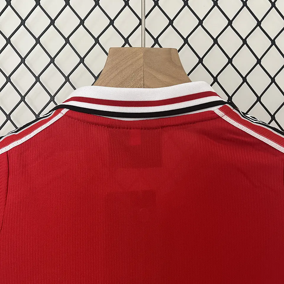 Manchester United Home 98/99 Kit Criança 7