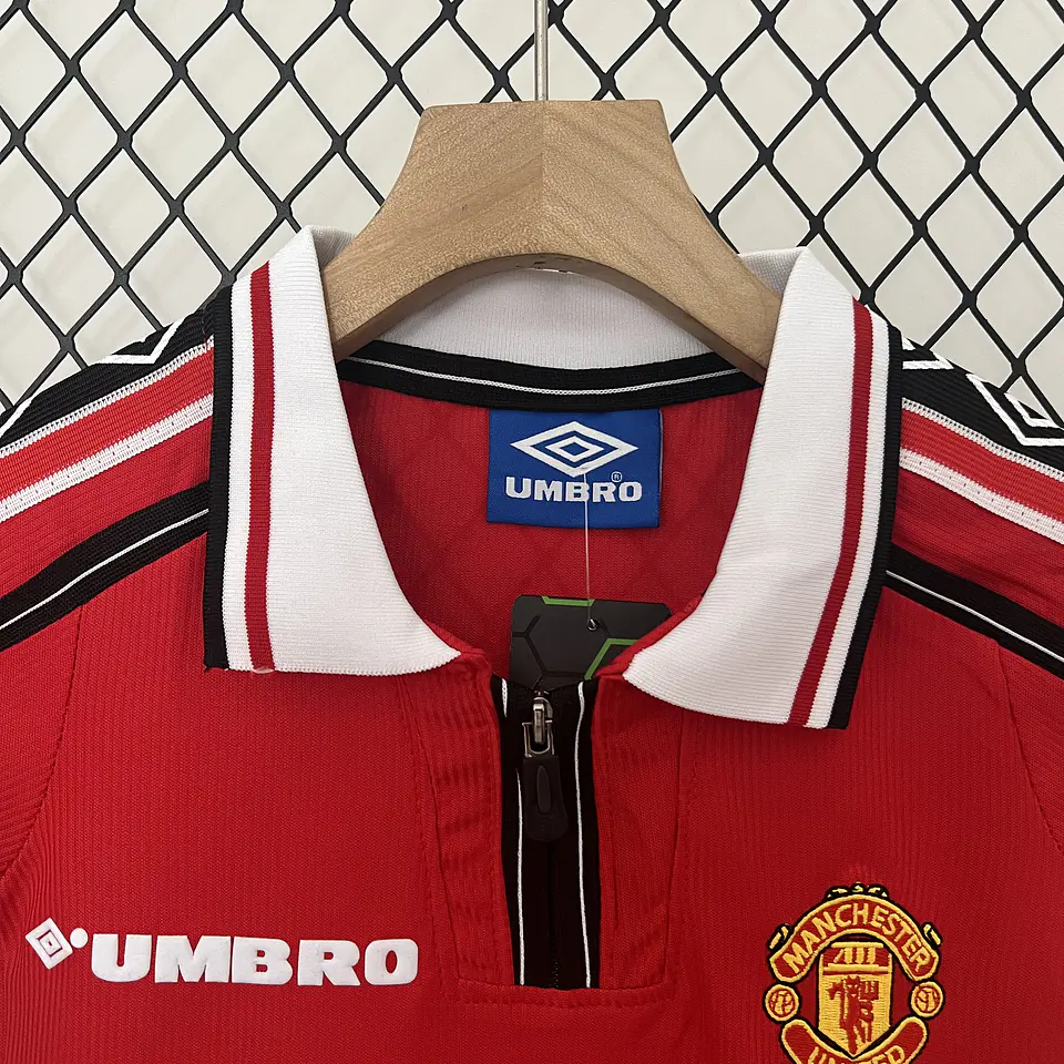 Manchester United Home 98/99 Kit Criança 3