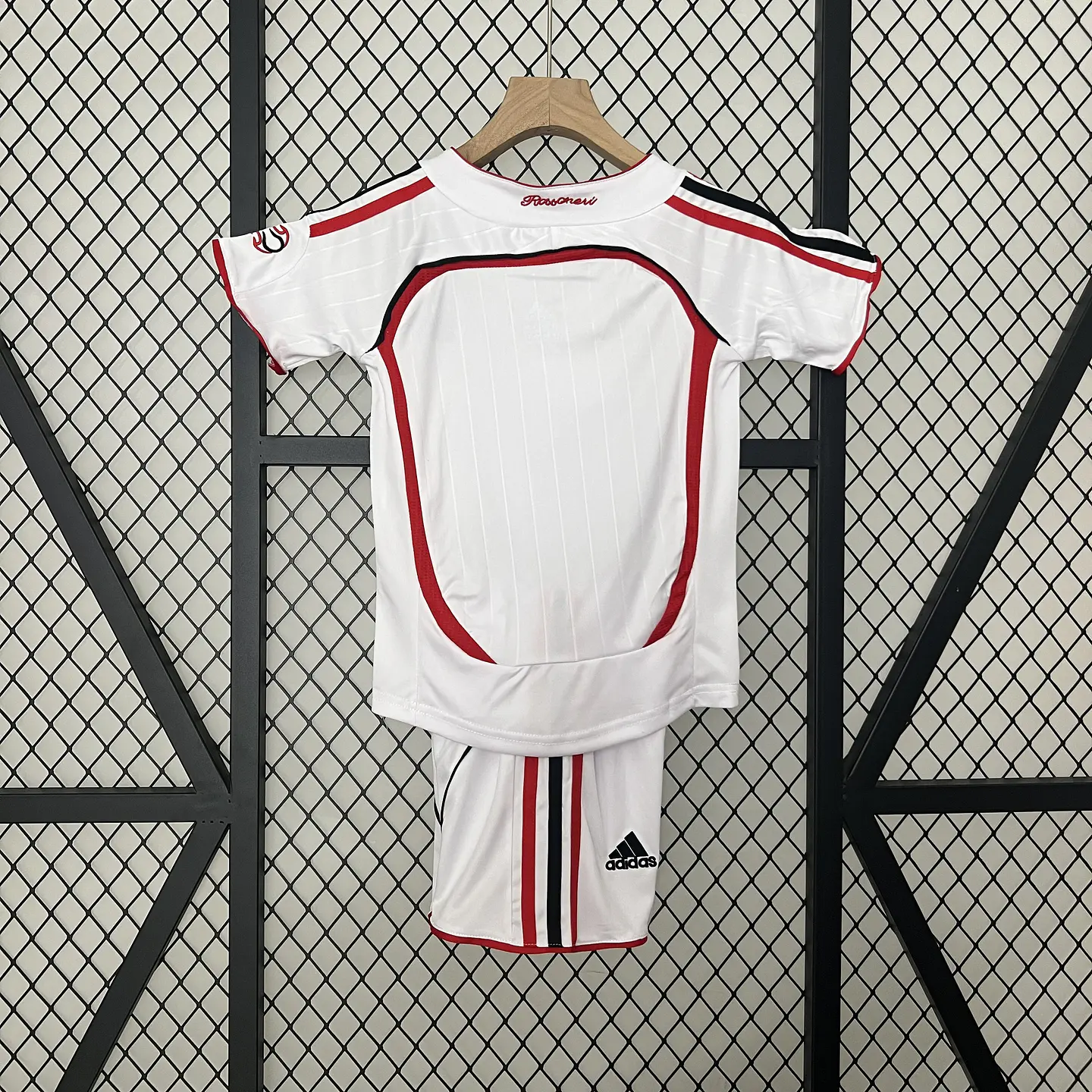 Milan Away 06/07 Kit Criança 3