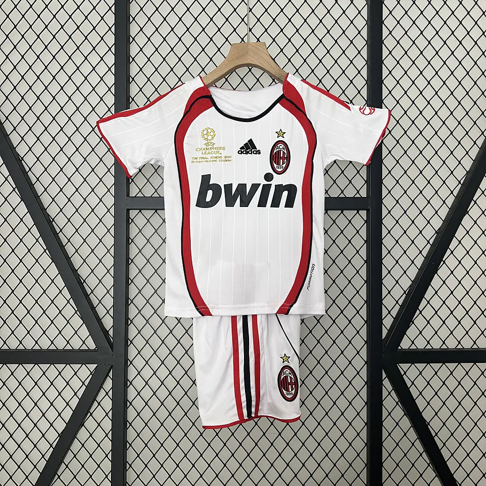 Milan Away 06/07 Kit Criança 2