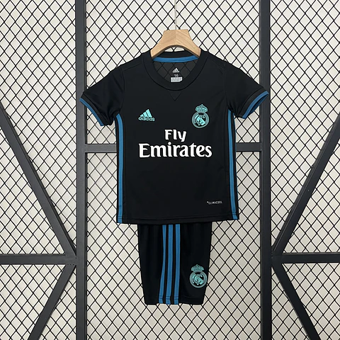 Real Madrid Away 17/18 Kit-Criança