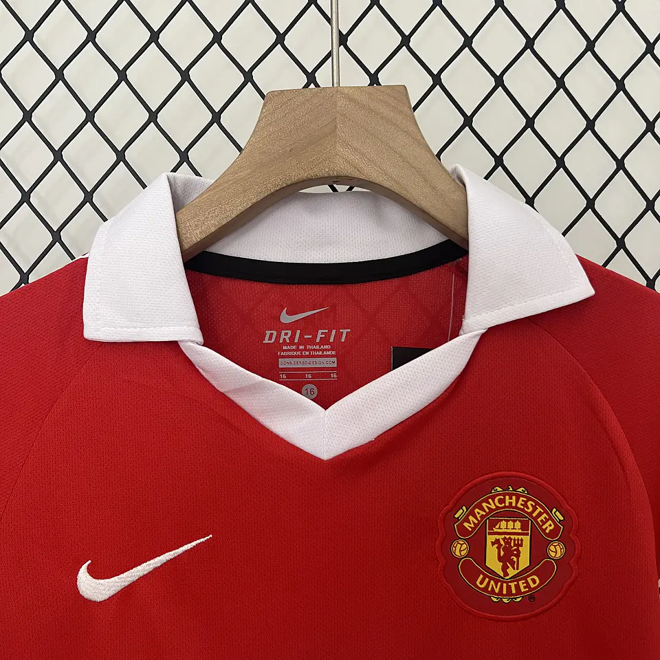 Manchester United Home 10/11 Kit-Criança 2