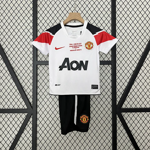 Manchester United Away 10/11 Kit-Criança
