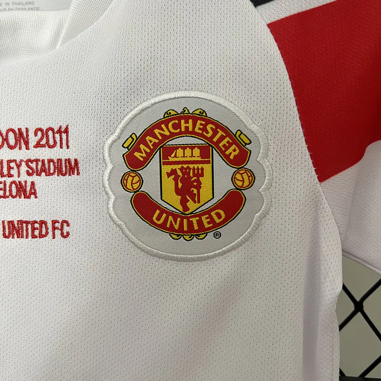 Manchester United Away 10/11 Kit-Criança 5