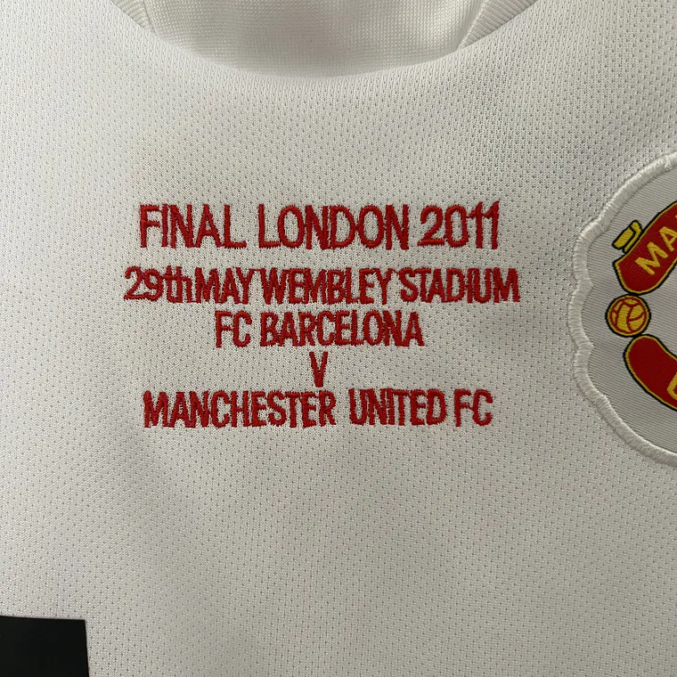 Manchester United Away 10/11 Kit-Criança 6