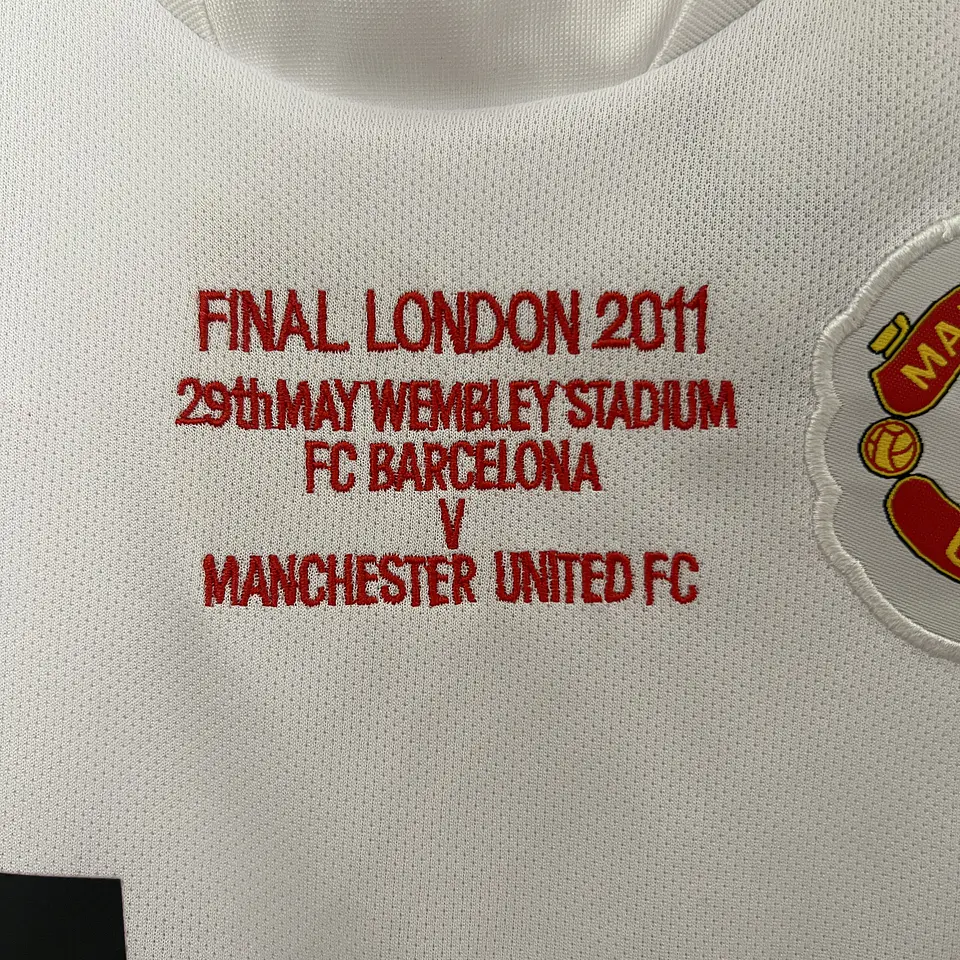 Manchester United Away 10/11 Kit-Criança 6