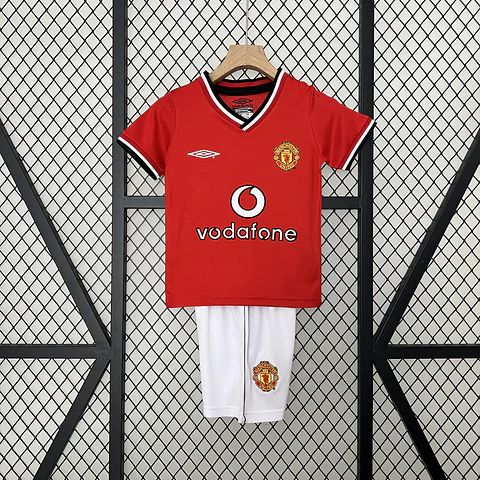 Manchester United Home 00/01  Kit-Criança