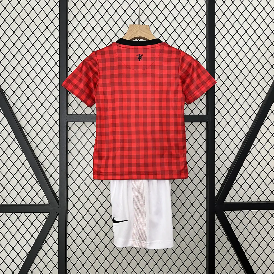 Manchester United Home 12/13 Kit-Criança 3
