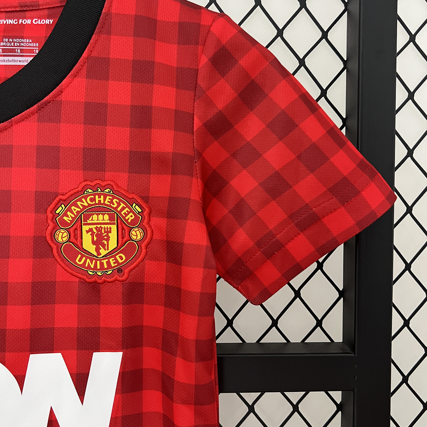 Manchester United Home 12/13 Kit-Criança 4