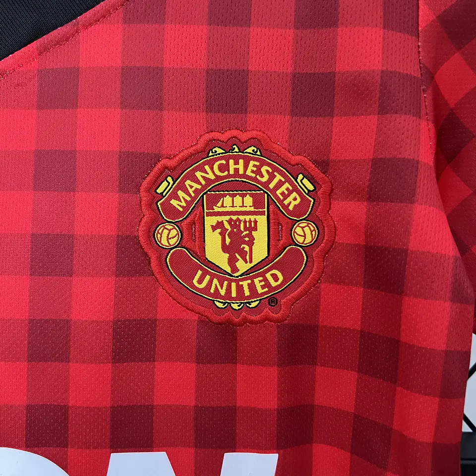 Manchester United Home 12/13 Kit-Criança 9