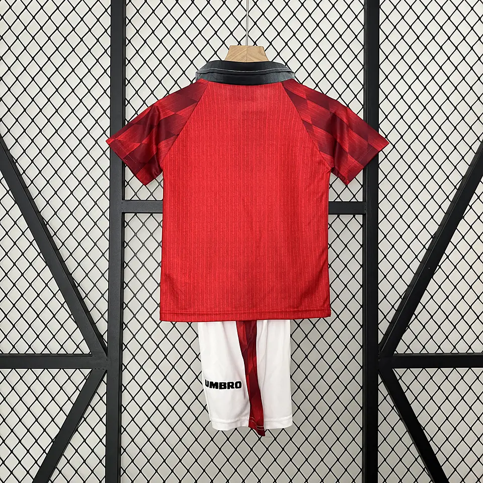 Manchester United Home 96/97 Kit-Criança 3