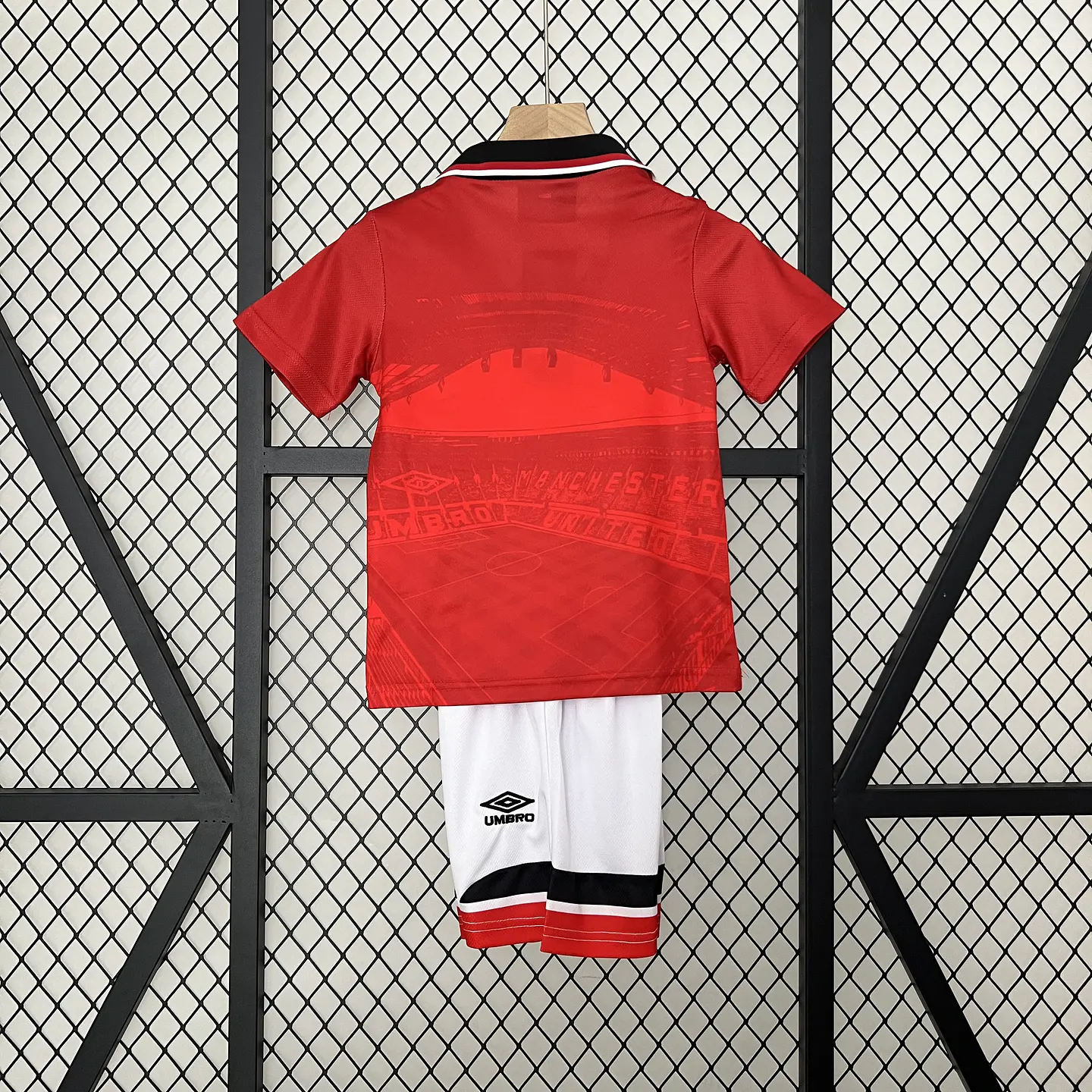 Manchester United Home 94/96 Kit-Criança 3