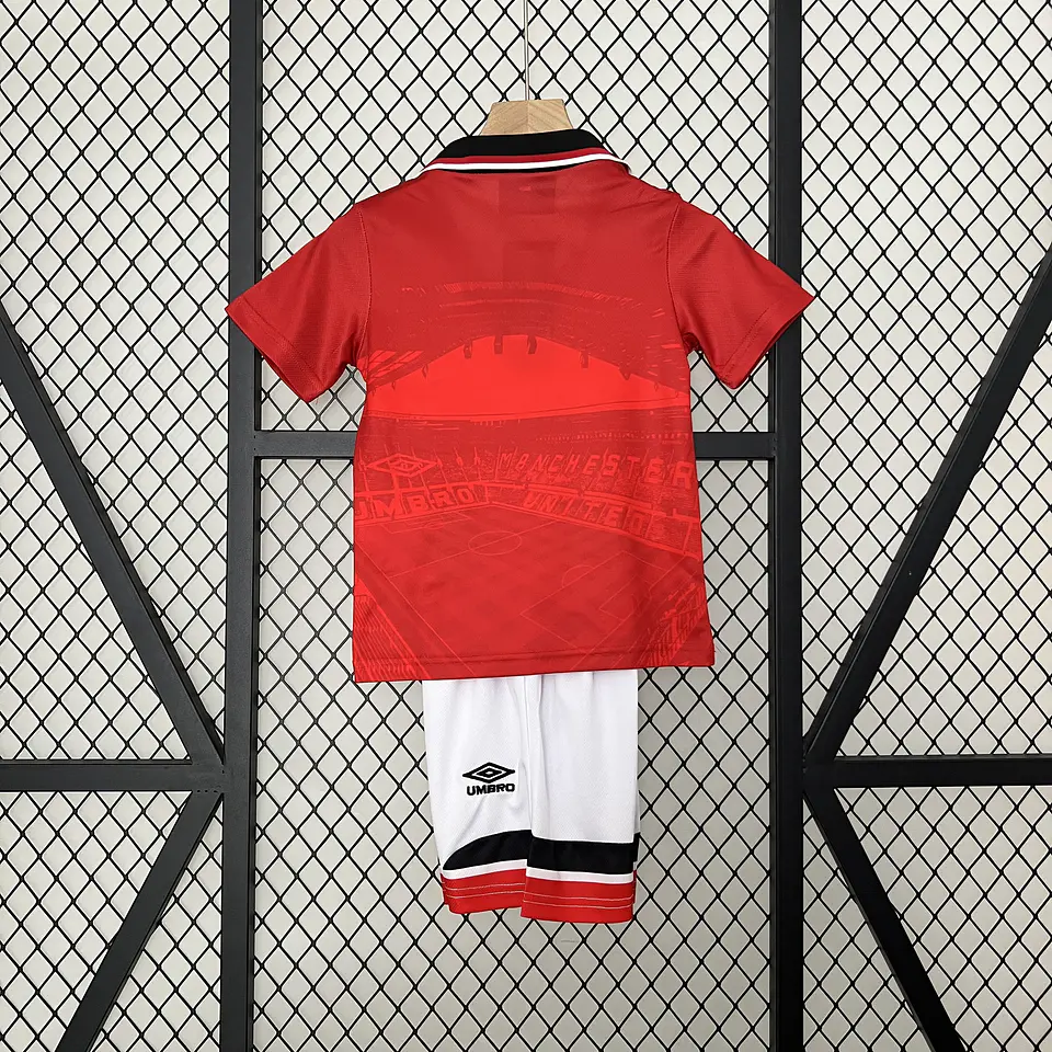 Manchester United Home 94/96 Kit-Criança 3
