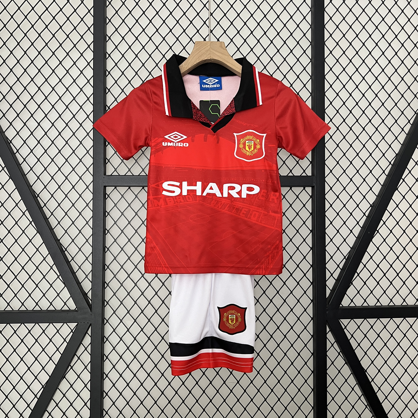 Manchester United Home 94/96 Kit-Criança 1