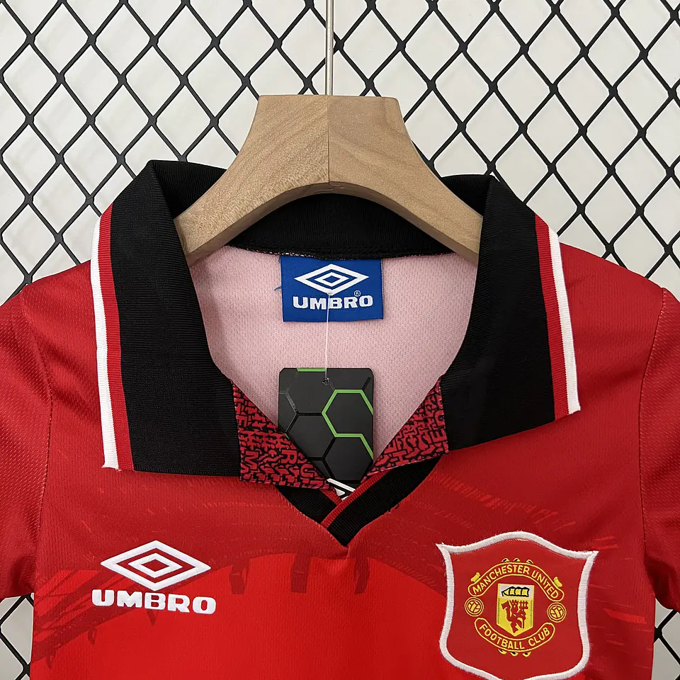 Manchester United Home 94/96 Kit-Criança 2